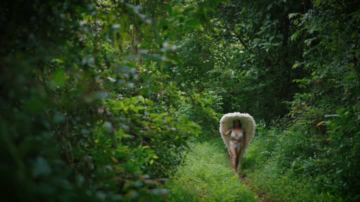 Screenshot Of Angel Nude In Forest (2024) Hindi ResmiNair Short Films