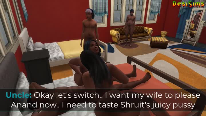 Screenshot Of Group Sex Adventure (2024) Hindi Cartoon Videos